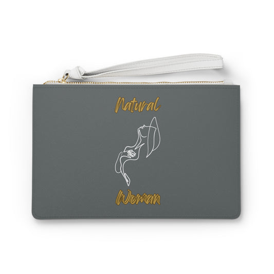 Natural Woman Free (WL) Clutch Bag DARK GREY
