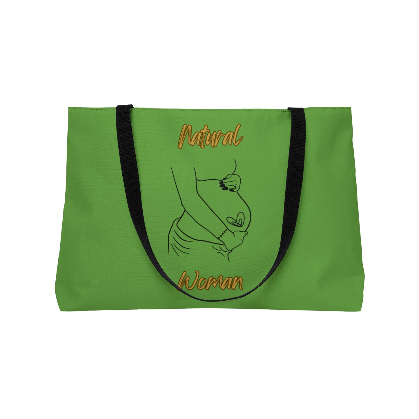 Natural Woman Loved In & Out (BL) Weekender Tote Bag GREEN
