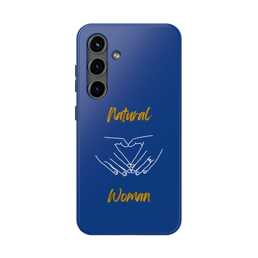 Natural Woman I Love You (WL)Tough Phone Cases DARK BLUE