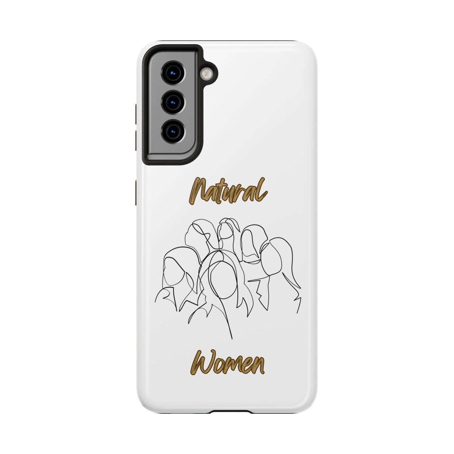 Natural Woman Professionals (BL)Tough Phone Cases WHITE