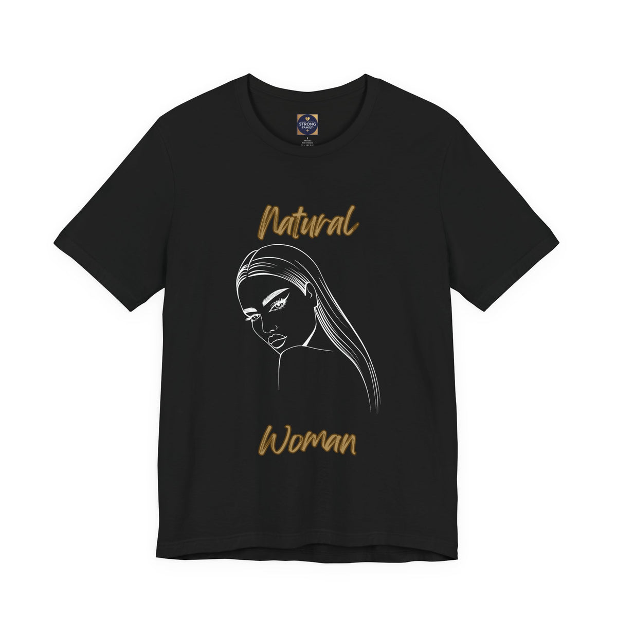 Natural Woman “The Stare” Graphic Tee | Women’s Inspirational T-Shirt