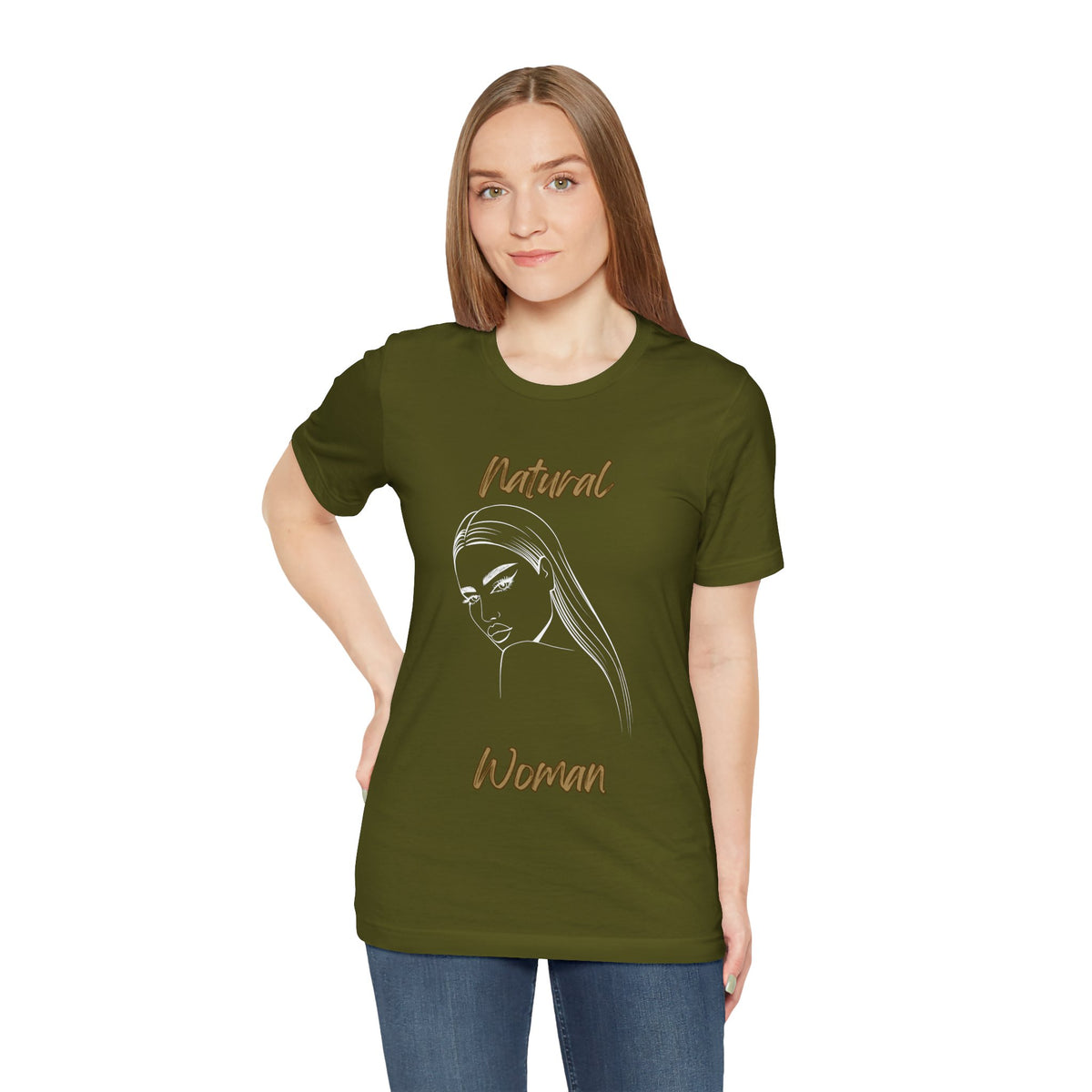Natural Woman “The Stare” Graphic Tee | Women’s Inspirational T-Shirt