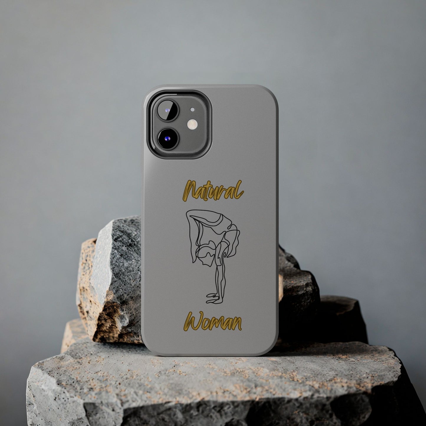 Natural Woman Flexible (BL)Tough Phone Cases LIGHT GREY