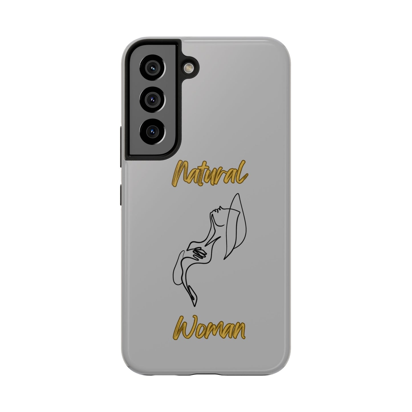 Natural Woman Free (BL)Tough Phone Cases LIGHT GREY