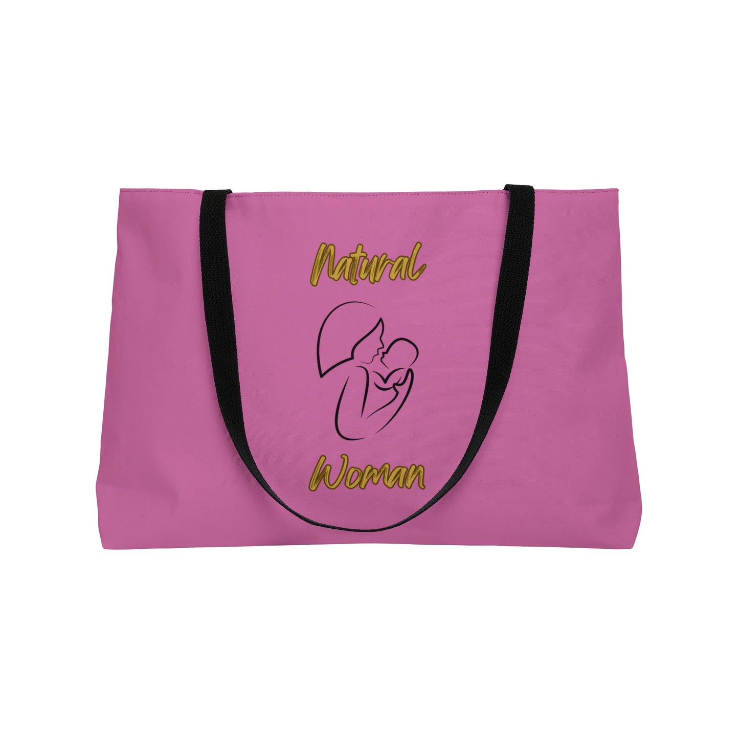 Natural Woman Long Awaited (BL) Weekender Tote Bag LIGHT PINK