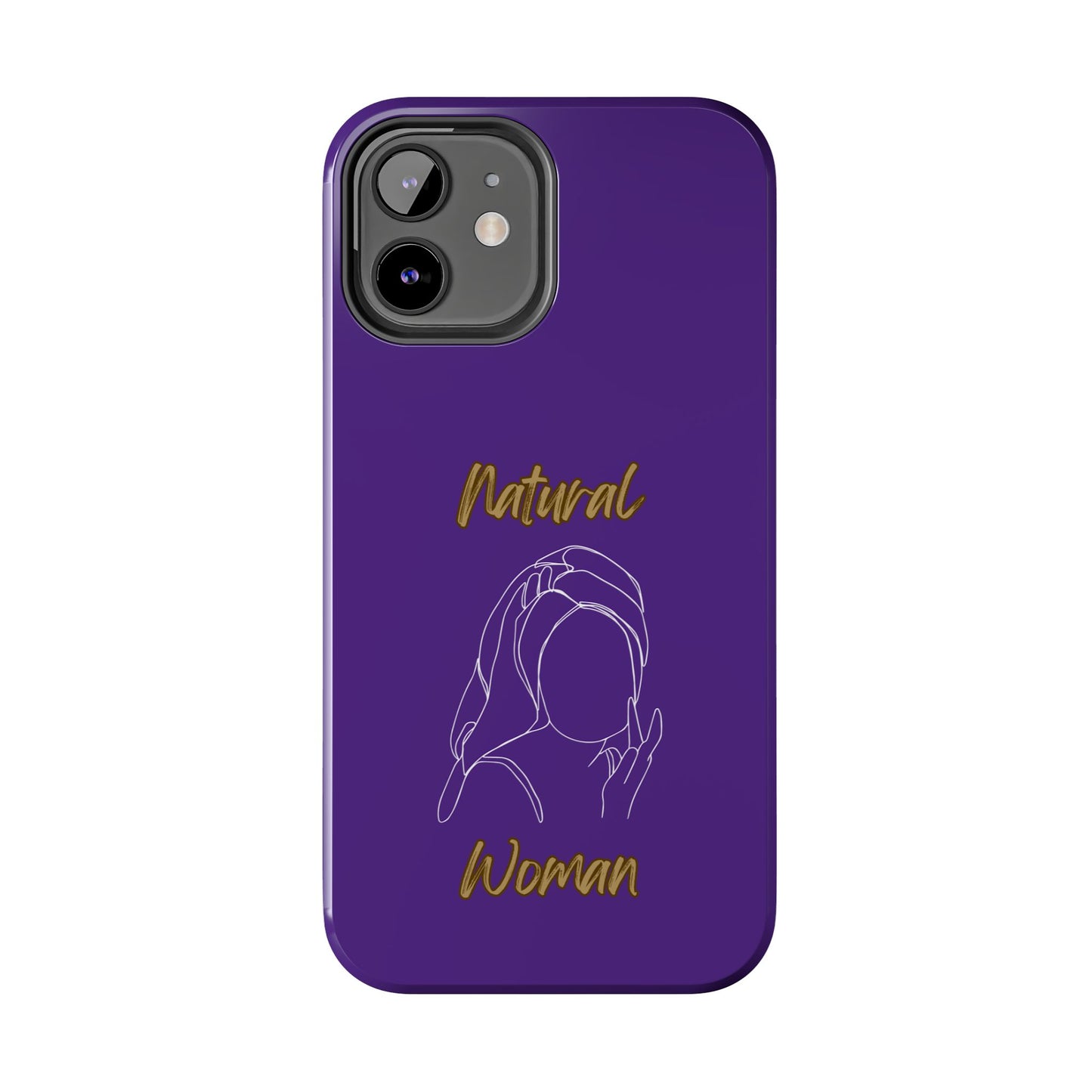 Natural Woman Towel Wrapped (WL)Tough Phone Cases PURPLE