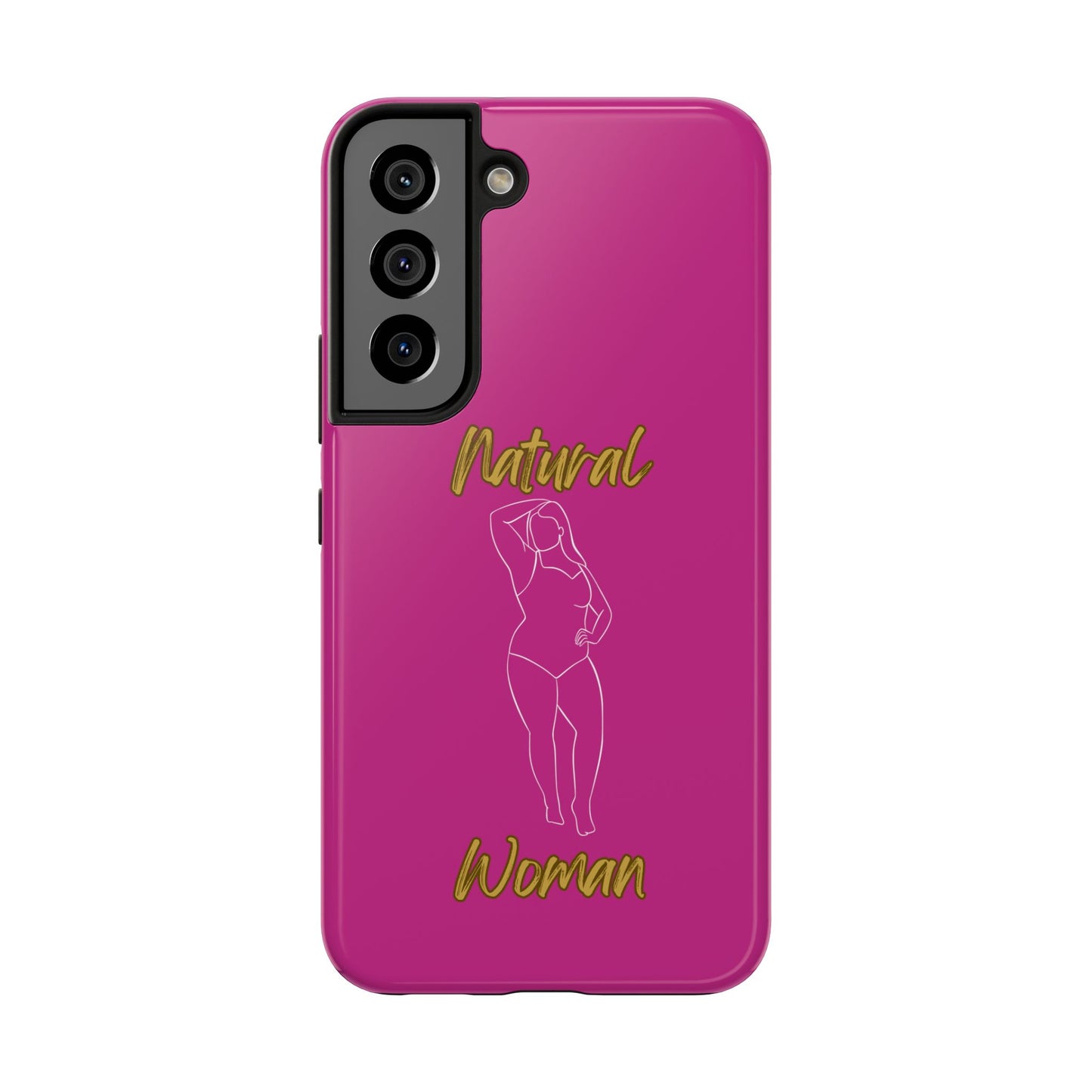 Natural Woman Looking Good (WL)Tough Phone Cases PINK