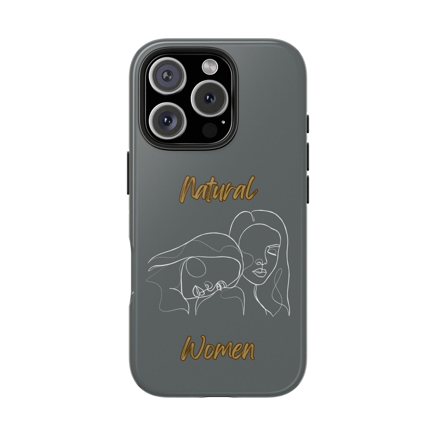 Natural Woman Sisters (WL)Tough Phone Cases DARK GREY