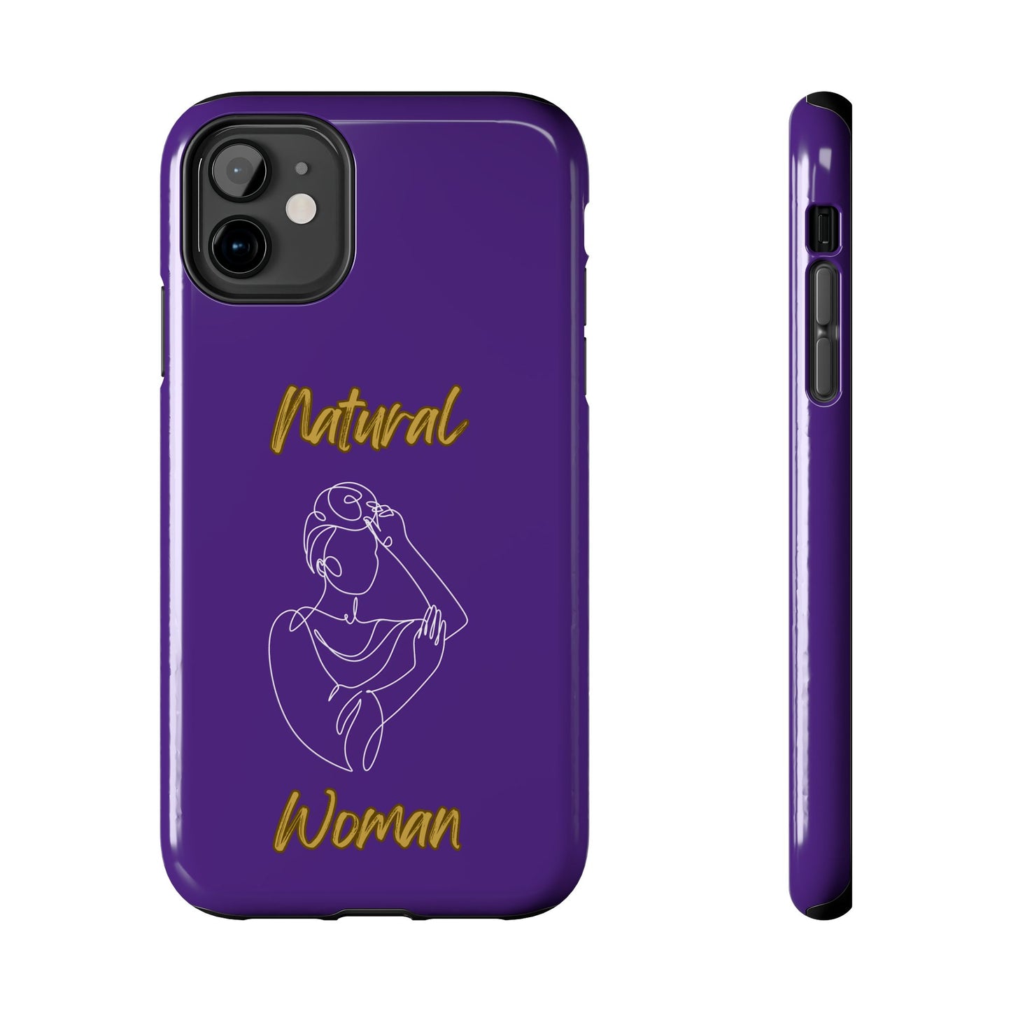 Natural Woman Style (WL)Tough Phone Cases PURPLE