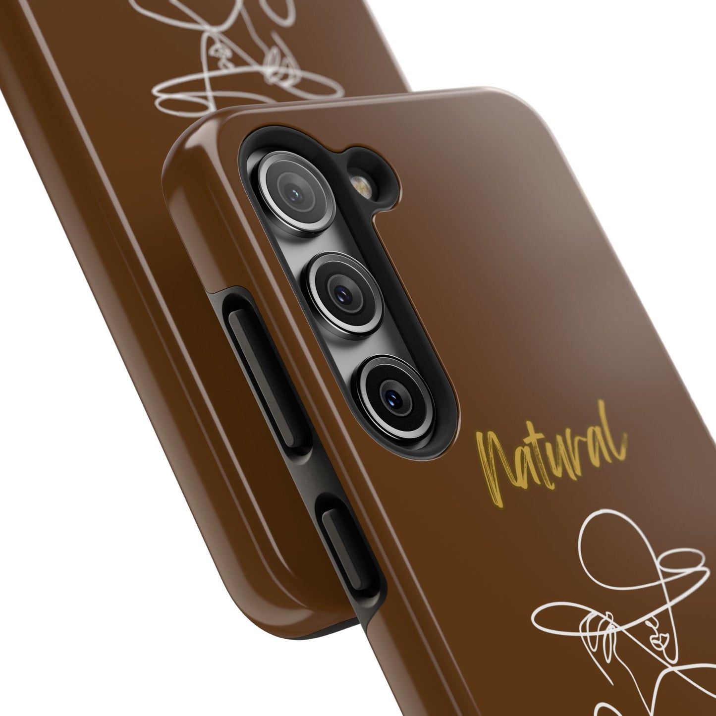 Natural Woman An Original (WL)Tough Phone Cases BROWN