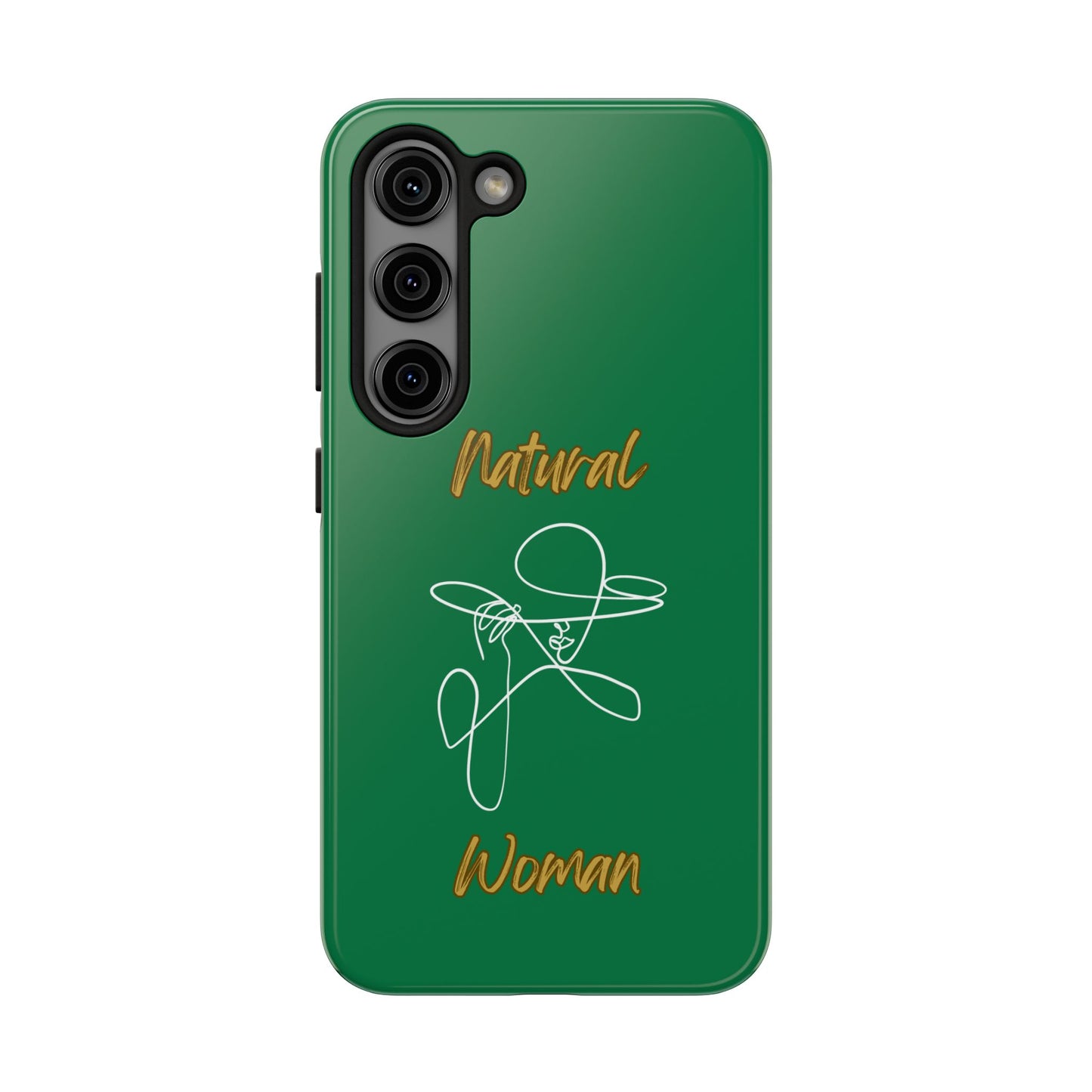 Natural Woman An Original (WL)Tough Phone Cases DARK GREEN