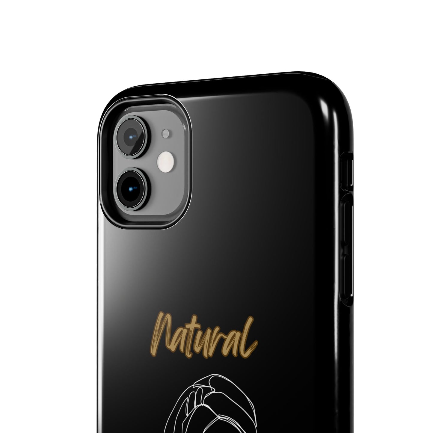Natural Woman Towel Wrapped (WL)Tough Phone Cases BLACK