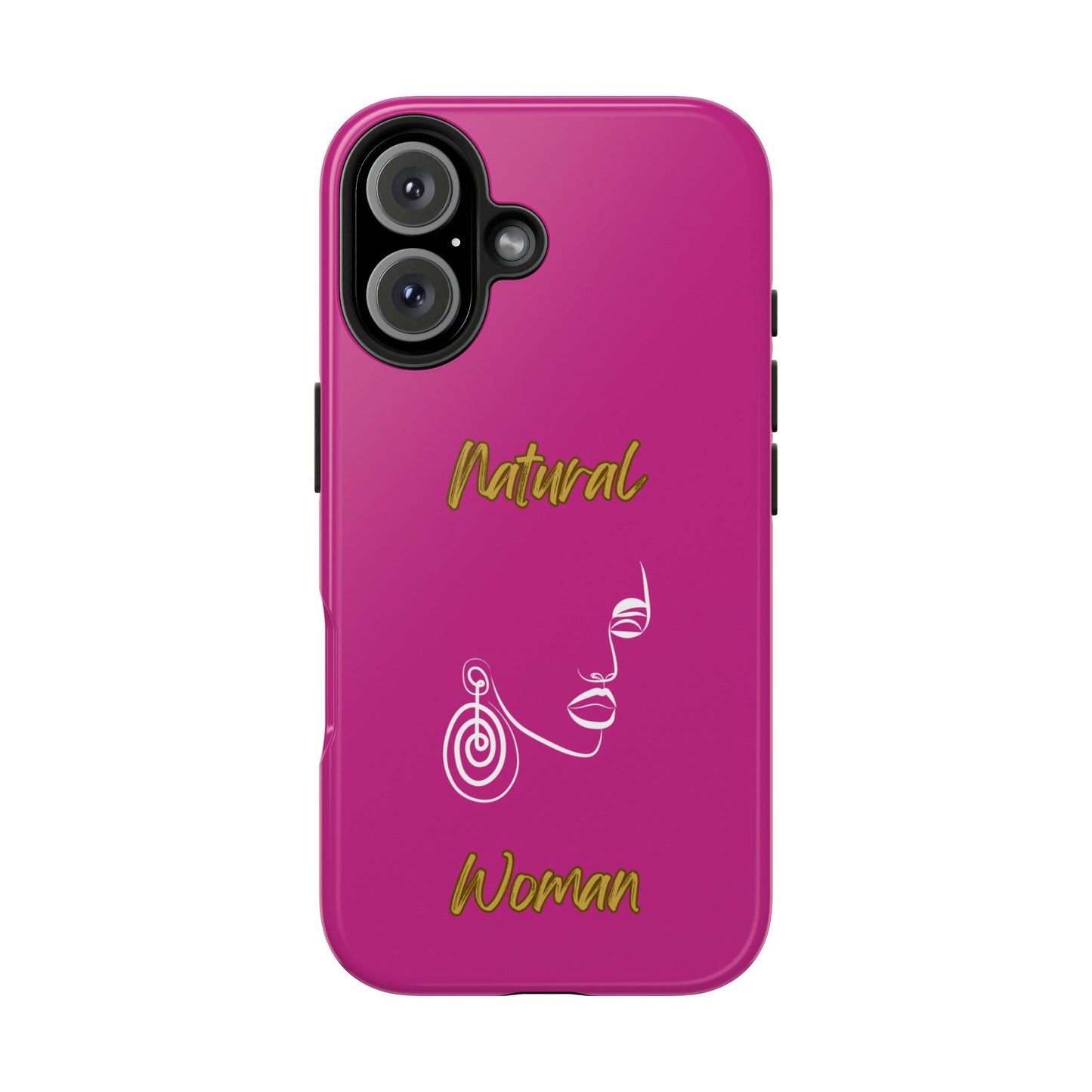 Natural Woman Music In My Soul (WL)Tough Phone Cases PINK