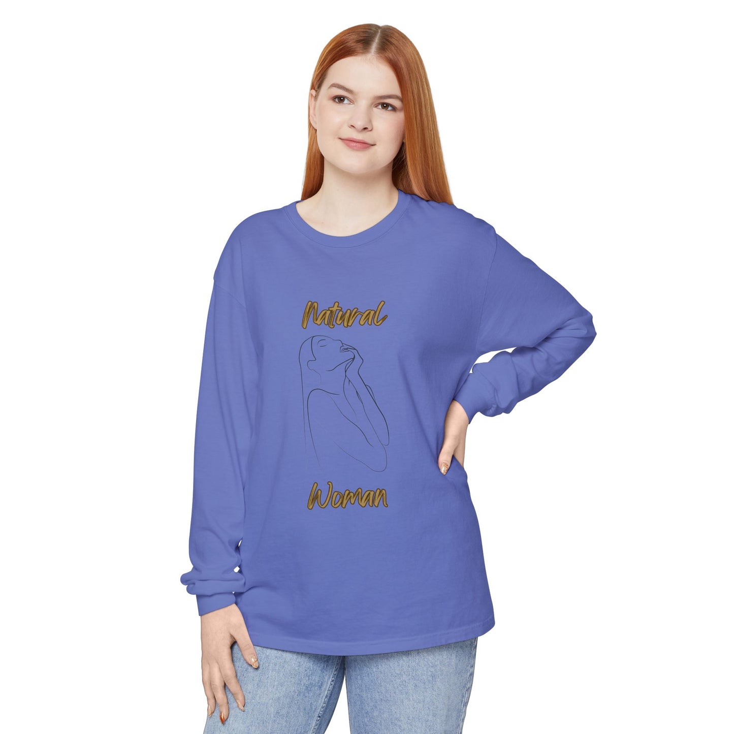 Natural Woman Thank You (BL) Long Sleeve T-Shirt