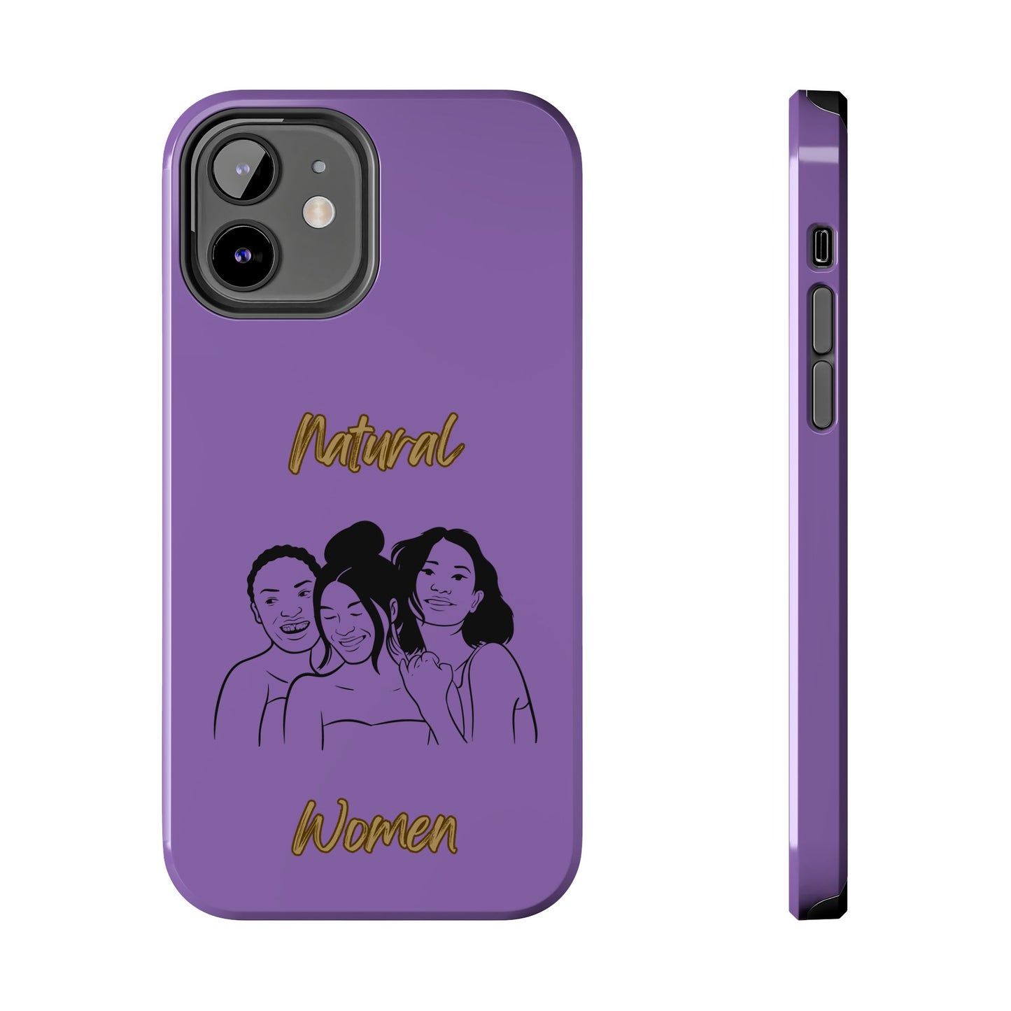 Natural Women Laughing Friends (BL)Tough Phone Cases LIGHT PURPLE