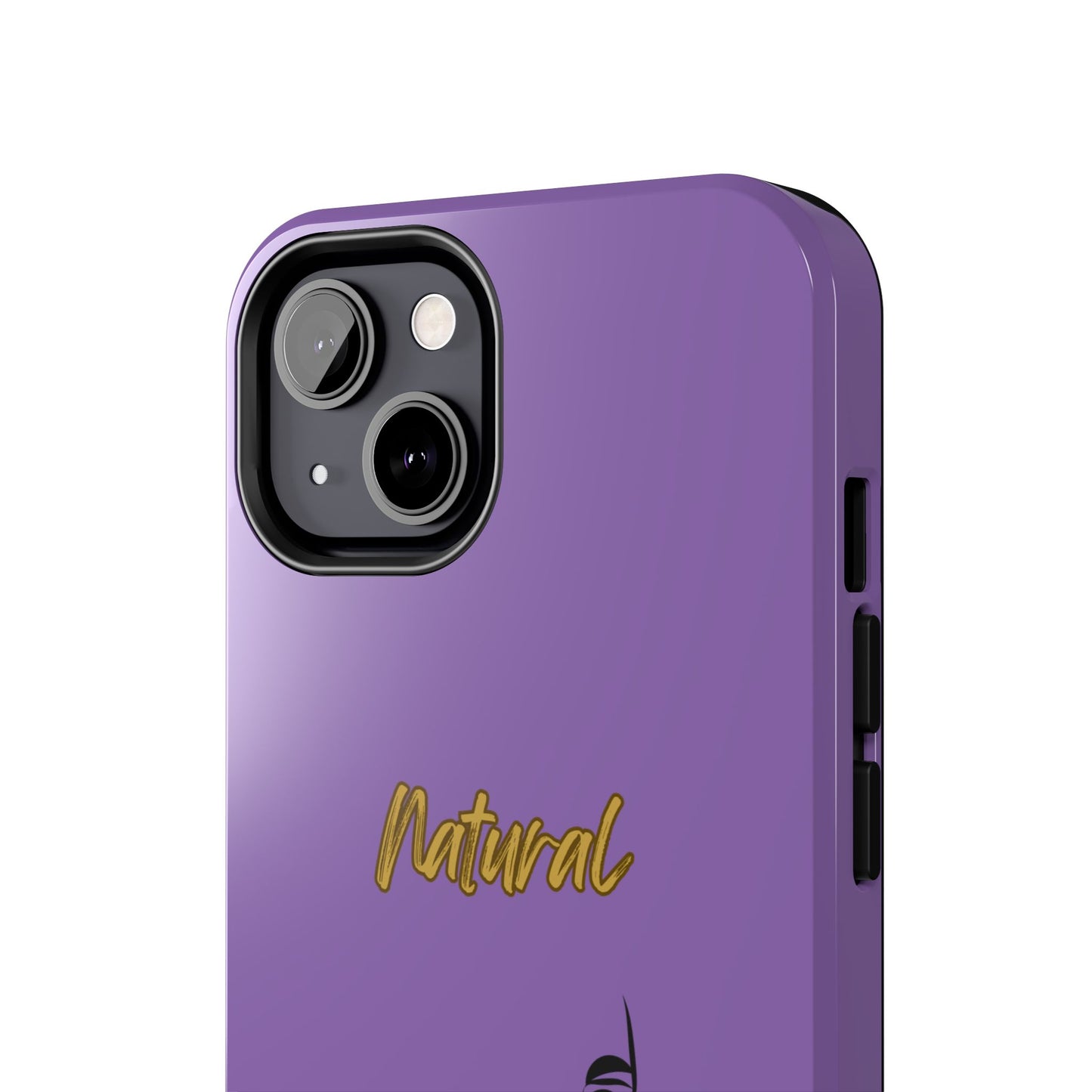 Natural Woman Music In My Soul (BL)Tough Phone Cases LIGHT PURPLE