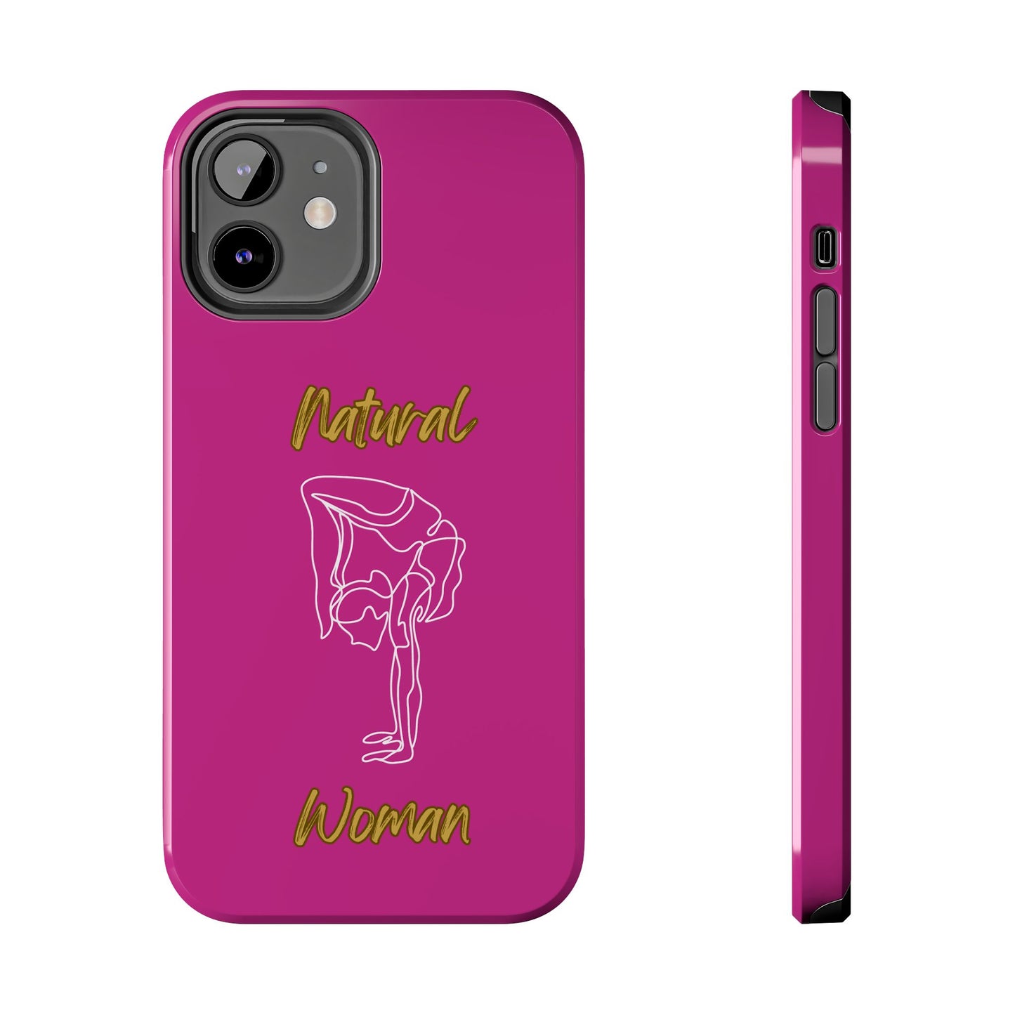Natural Woman Flexible (WL)Tough Phone Cases PINK