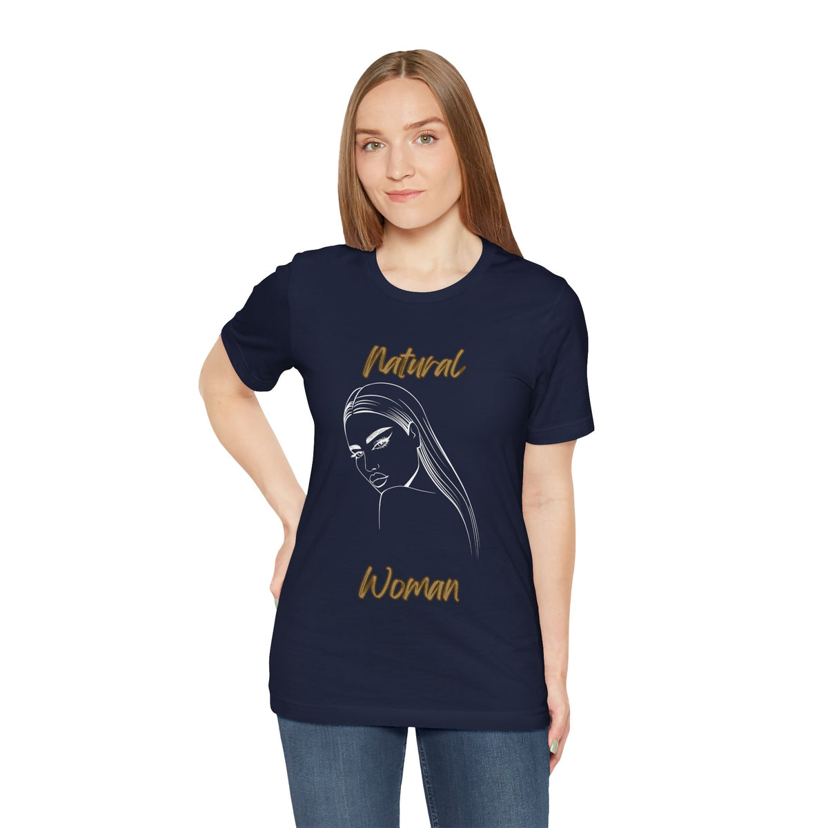 Natural Woman “The Stare” Graphic Tee | Women’s Inspirational T-Shirt