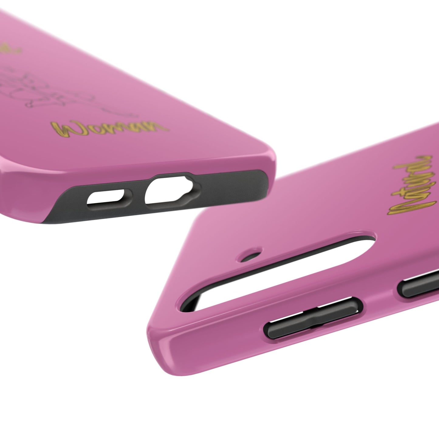 Natural Woman Shoulder Action (BL)Tough Phone Cases LIGHT PINK