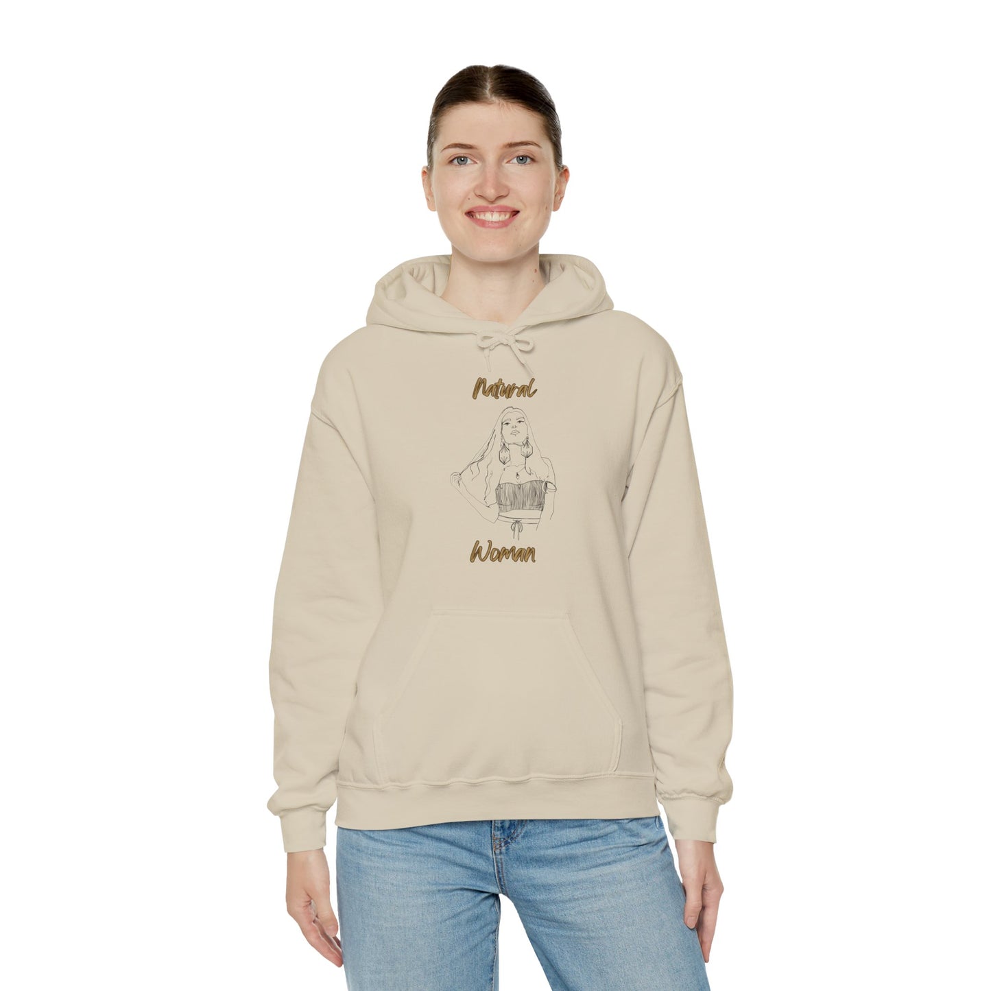 Natural Woman Thinking (BL) Hoodie