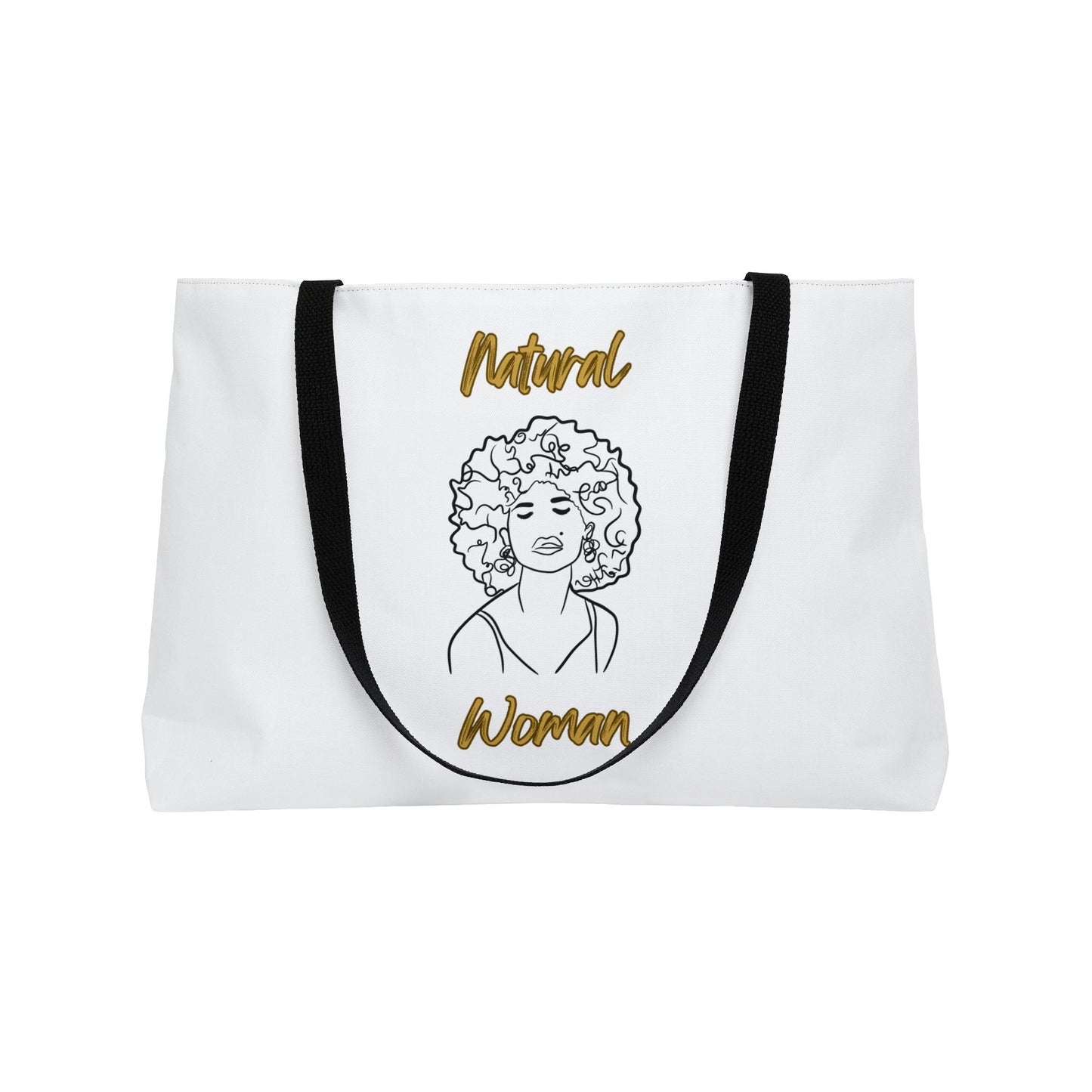 Natural Woman All About Me (BL) Weekender Tote Bag WHITE