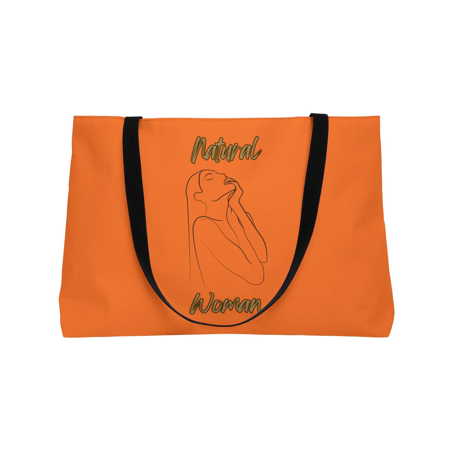 Natural Woman Thank You (BL) Weekender Tote Bag CRUSTA
