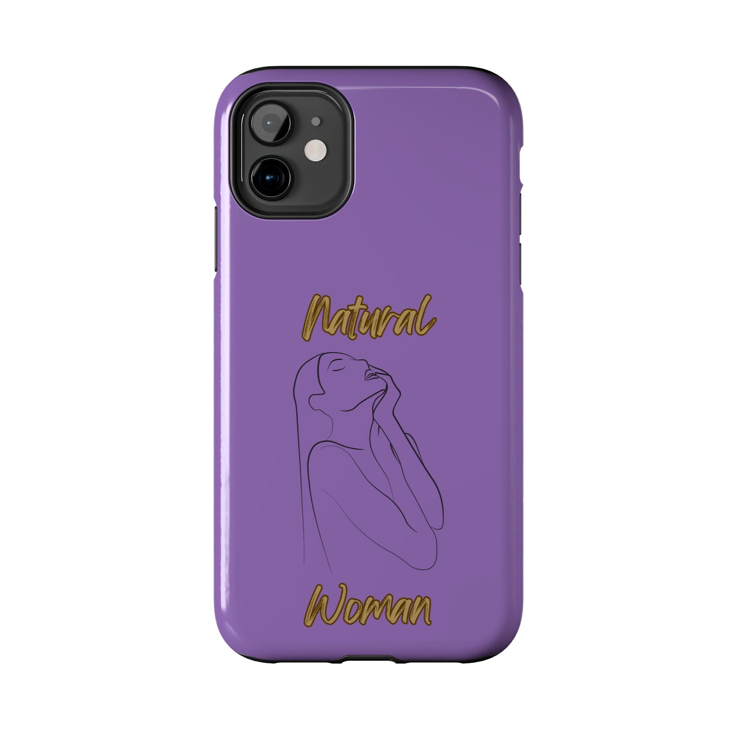 Natural Woman Thank You (BL) Tough Phone Cases LIGHT PURPLE