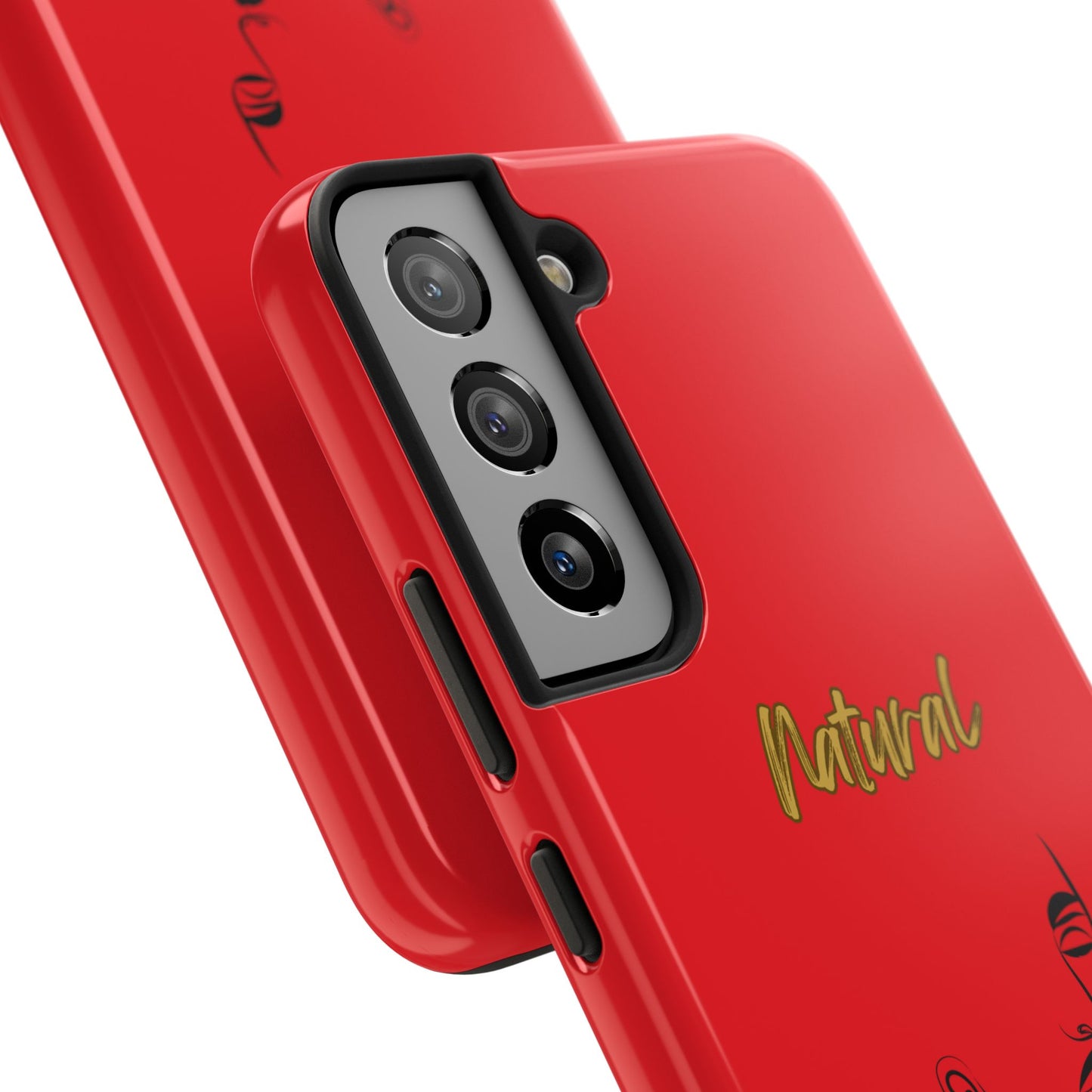 Natural Woman Music In My Soul (BL)Tough Phone Cases RED