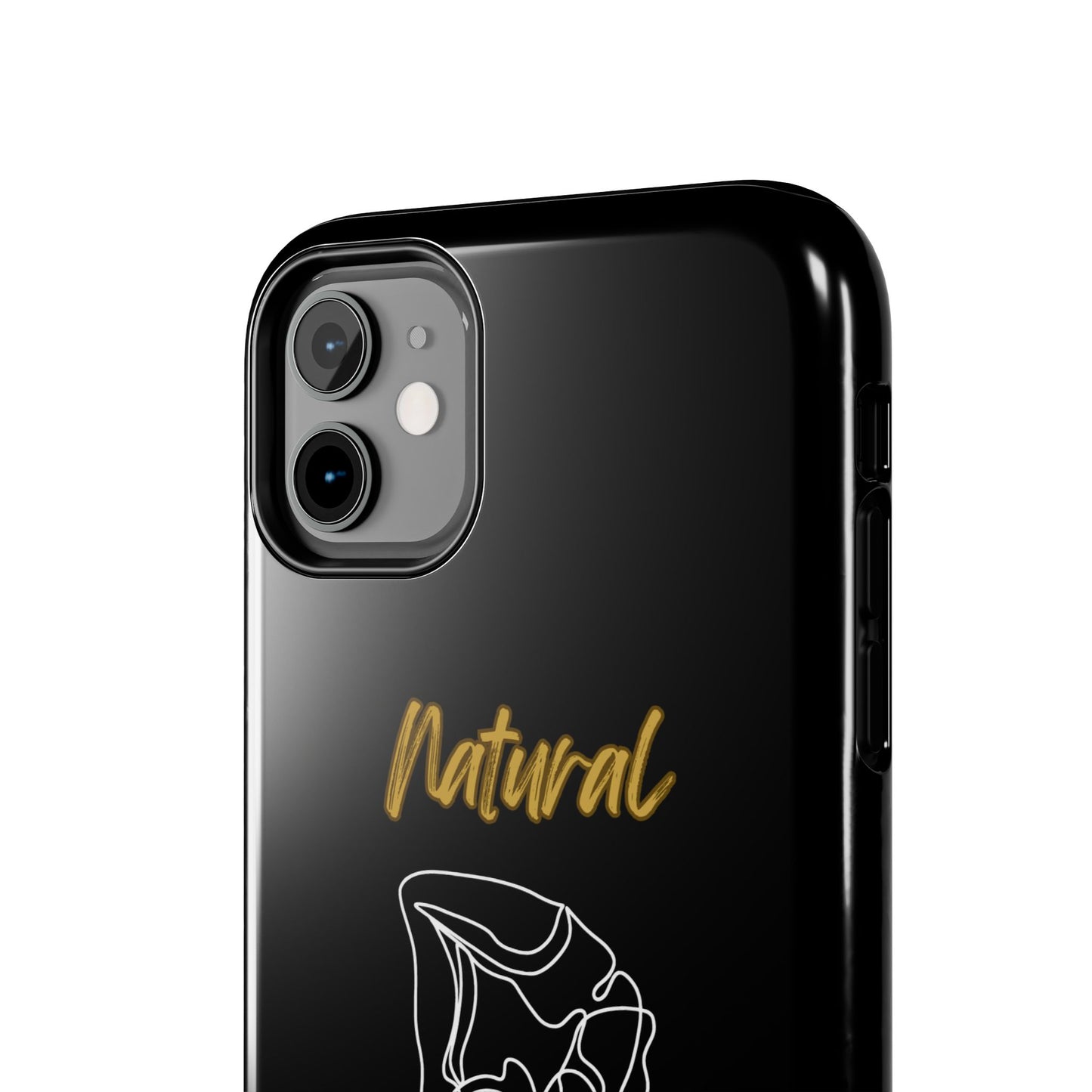 Natural Woman Flexible (WL)Tough Phone Cases BLACK