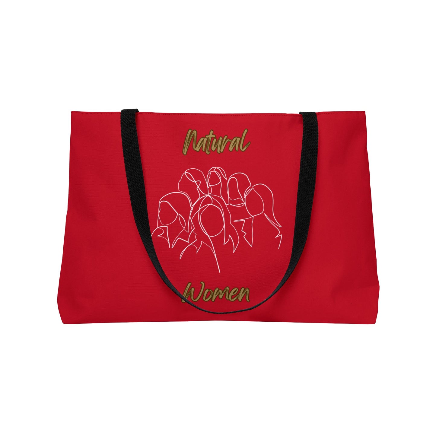Natural Women Professionals (WL) Weekender Tote Bag DARK RED