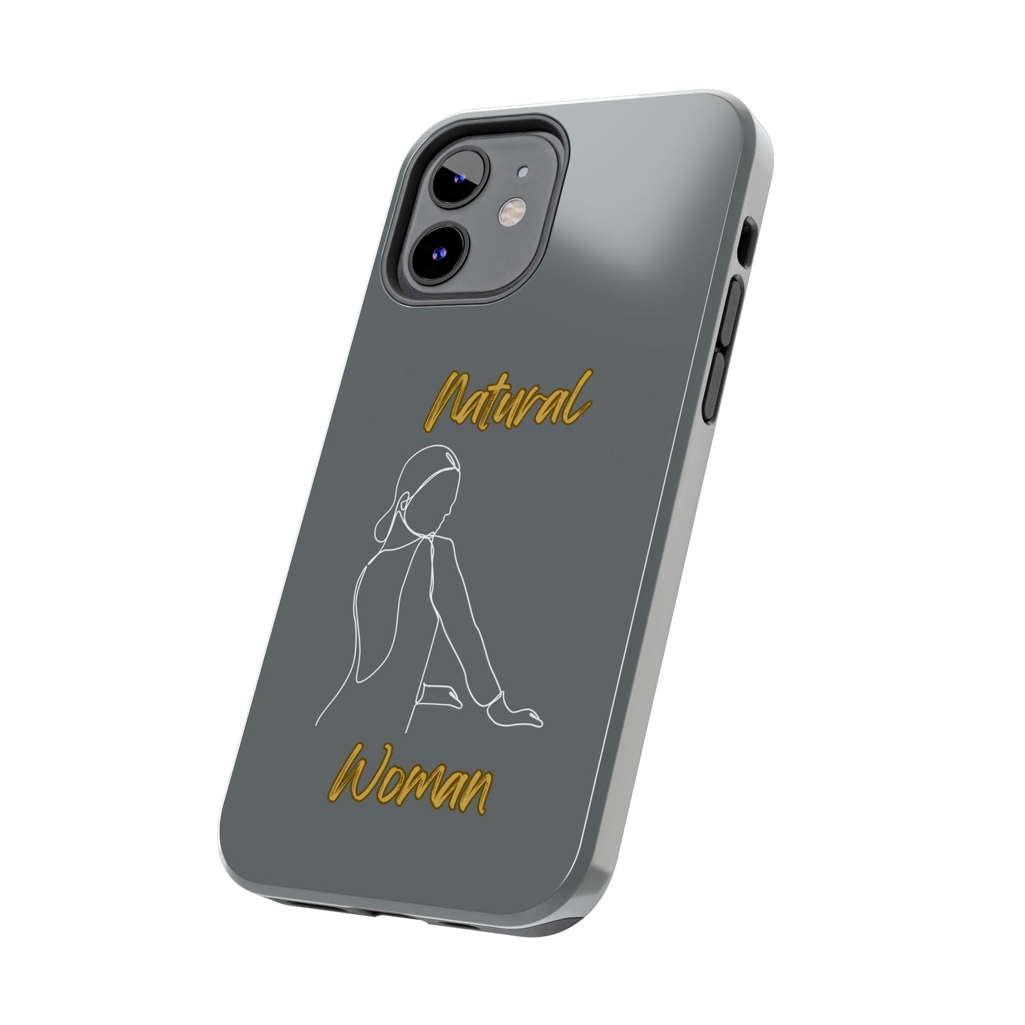 Natural Woman Hands Free (WL)Tough Phone Cases DARK GREY