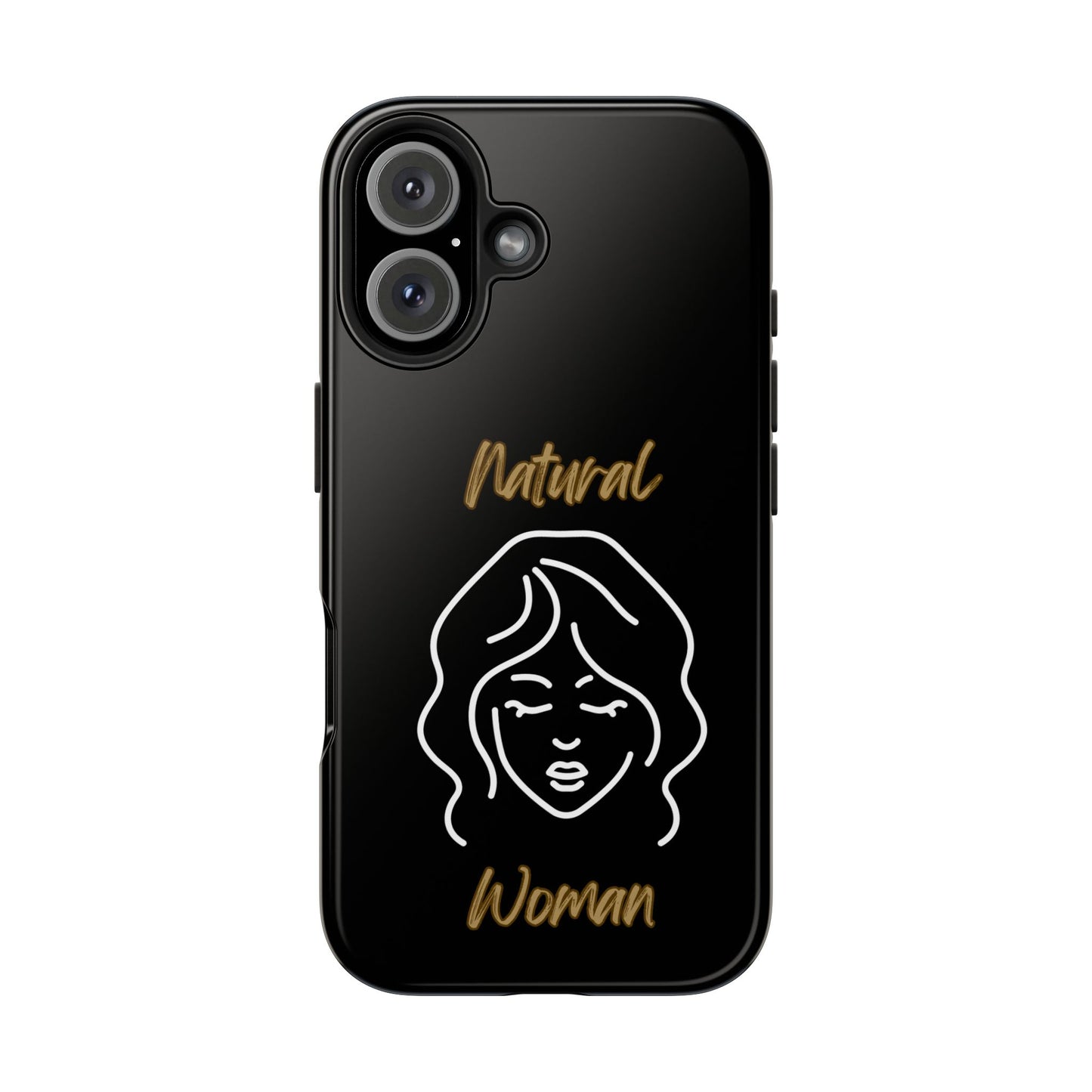 Natural Woman Modest (WL)Tough Phone Cases BLACK