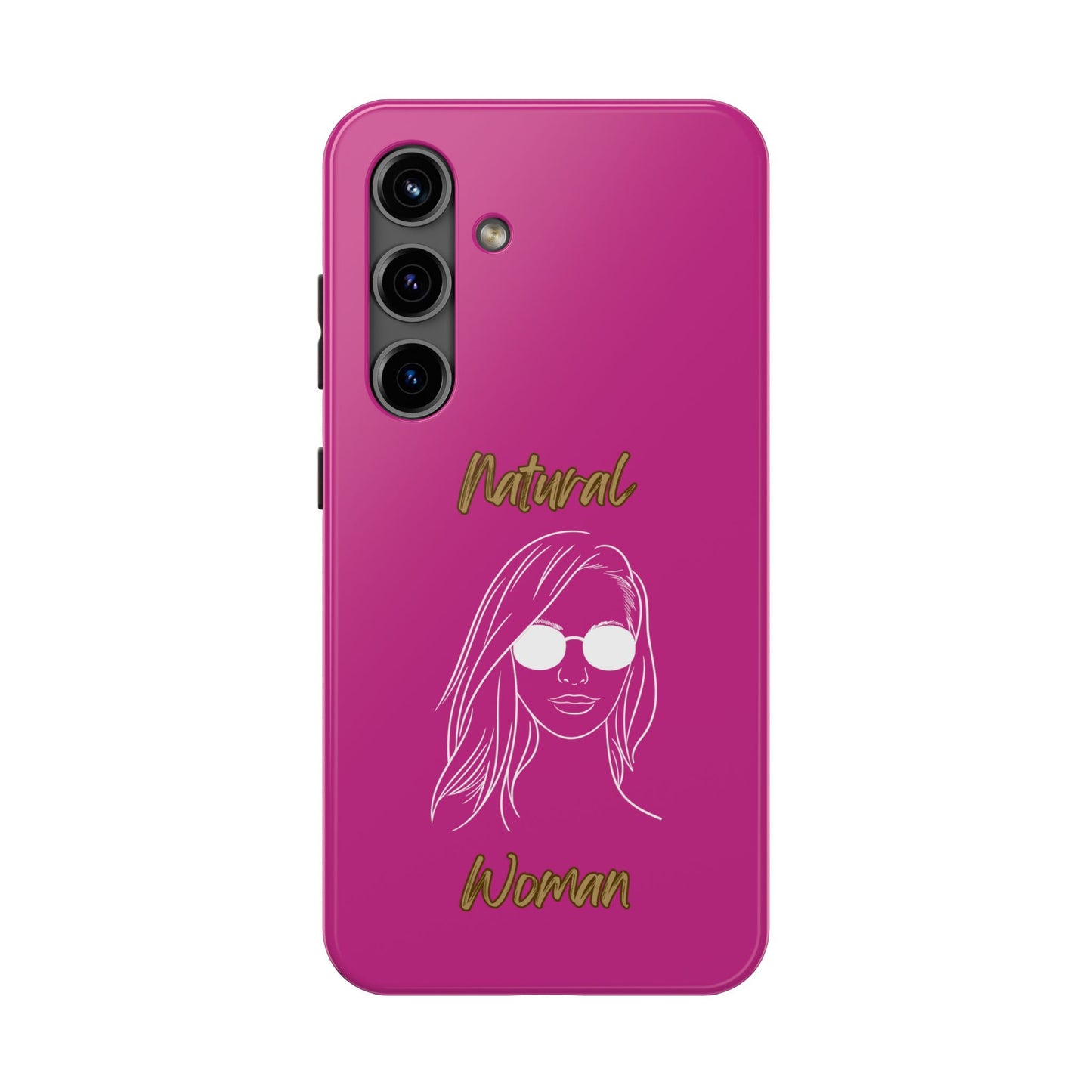 Natural Woman Shades (WL)Tough Phone Cases PINK