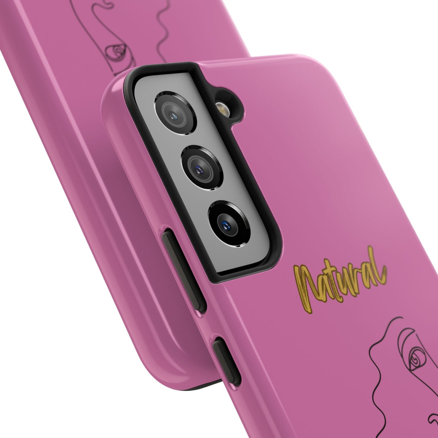 Natural Woman Peekaboo (BL)Tough Phone Cases LIGHT PINK
