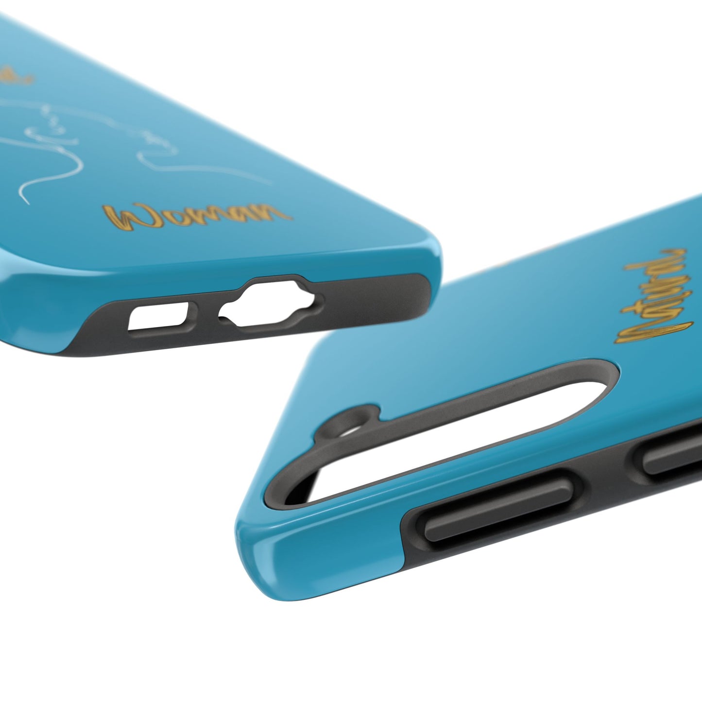 Natural Woman Mixed (WL)Tough Phone Cases TURQUOISE