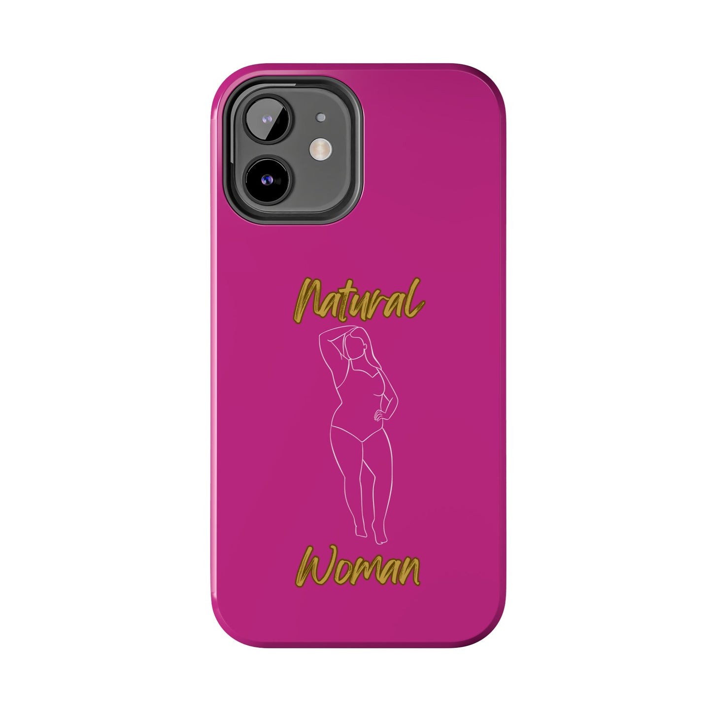 Natural Woman Looking Good (WL)Tough Phone Cases PINK