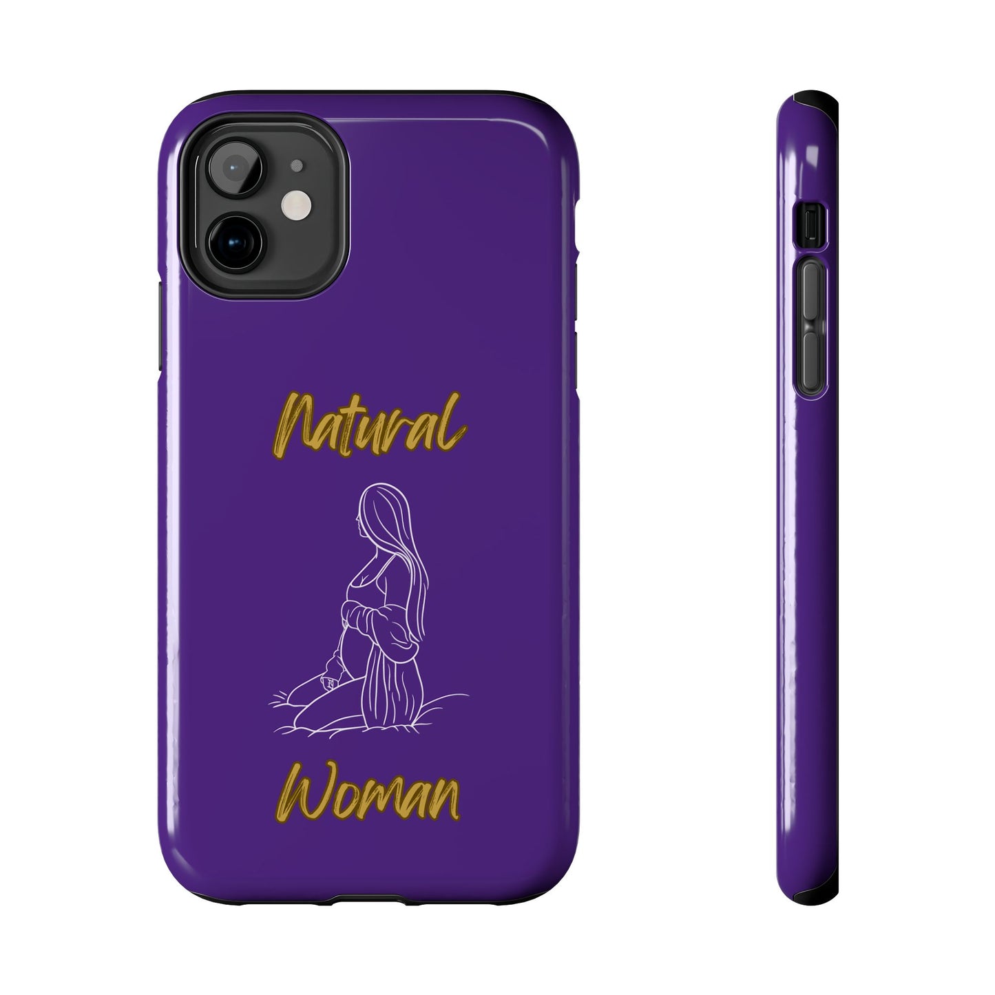 Natural Woman Expecting (WL)Tough Phone Cases PURPLE