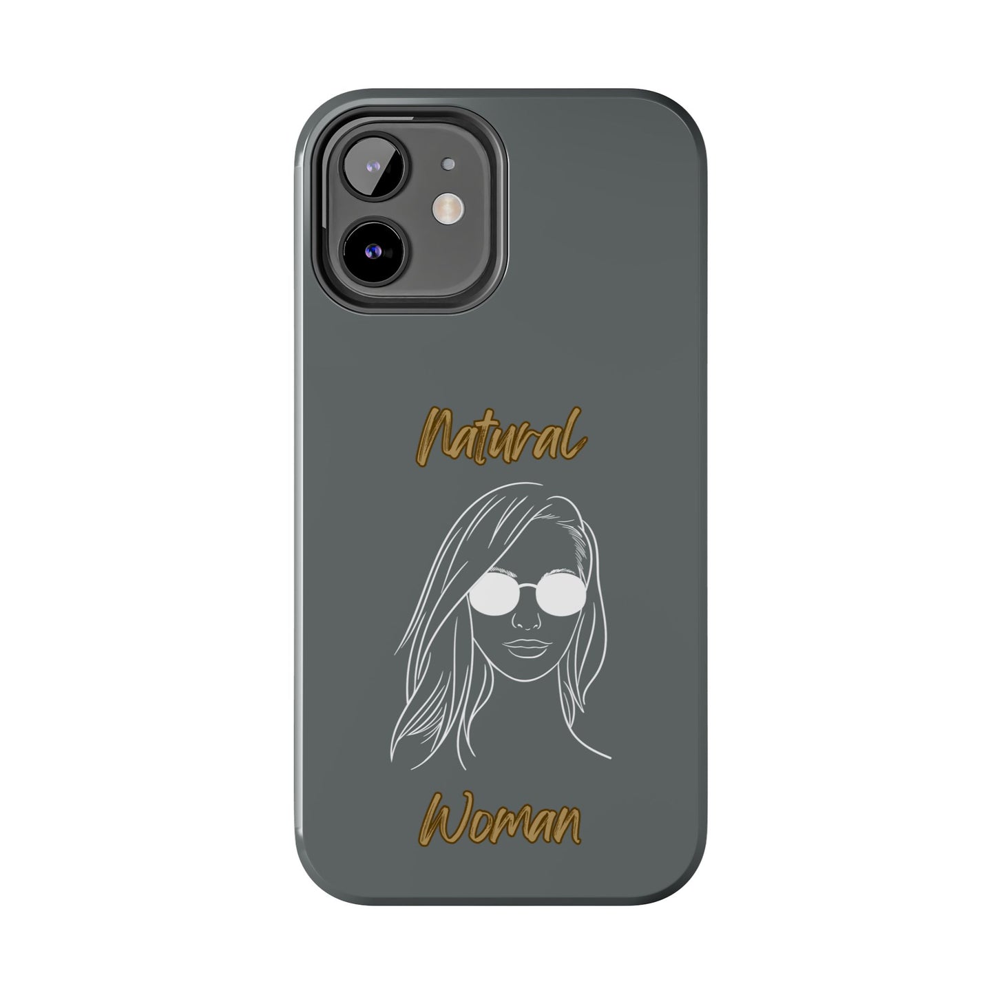 Natural Woman Shades (WL)Tough Phone Cases DARK GREY