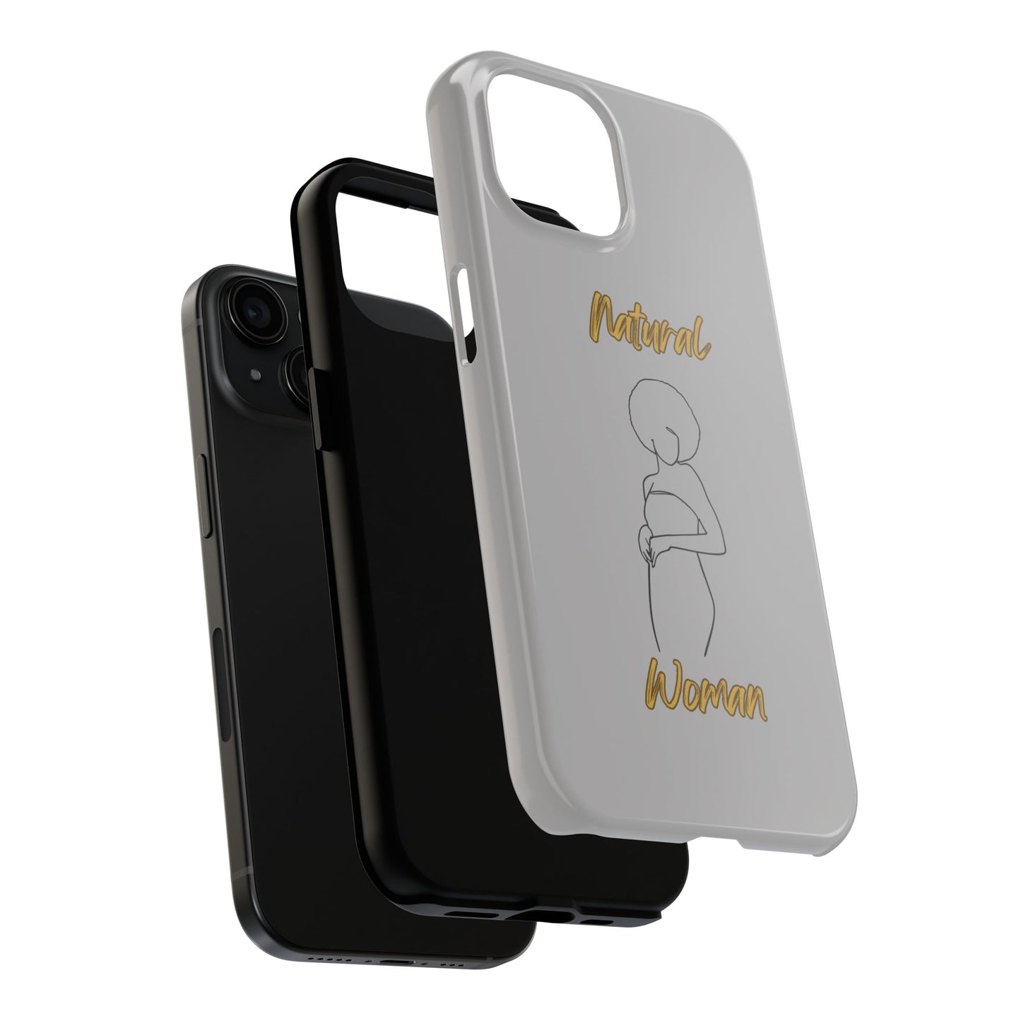 Natural Woman Sho Nuff (BL)Tough Phone Cases LIGHT GREY