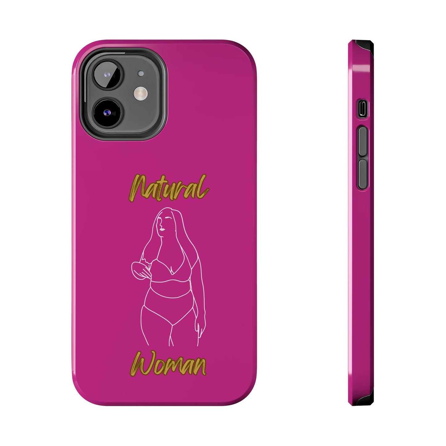 Natural Woman Full Beauty (WL)Tough Phone Cases PINK