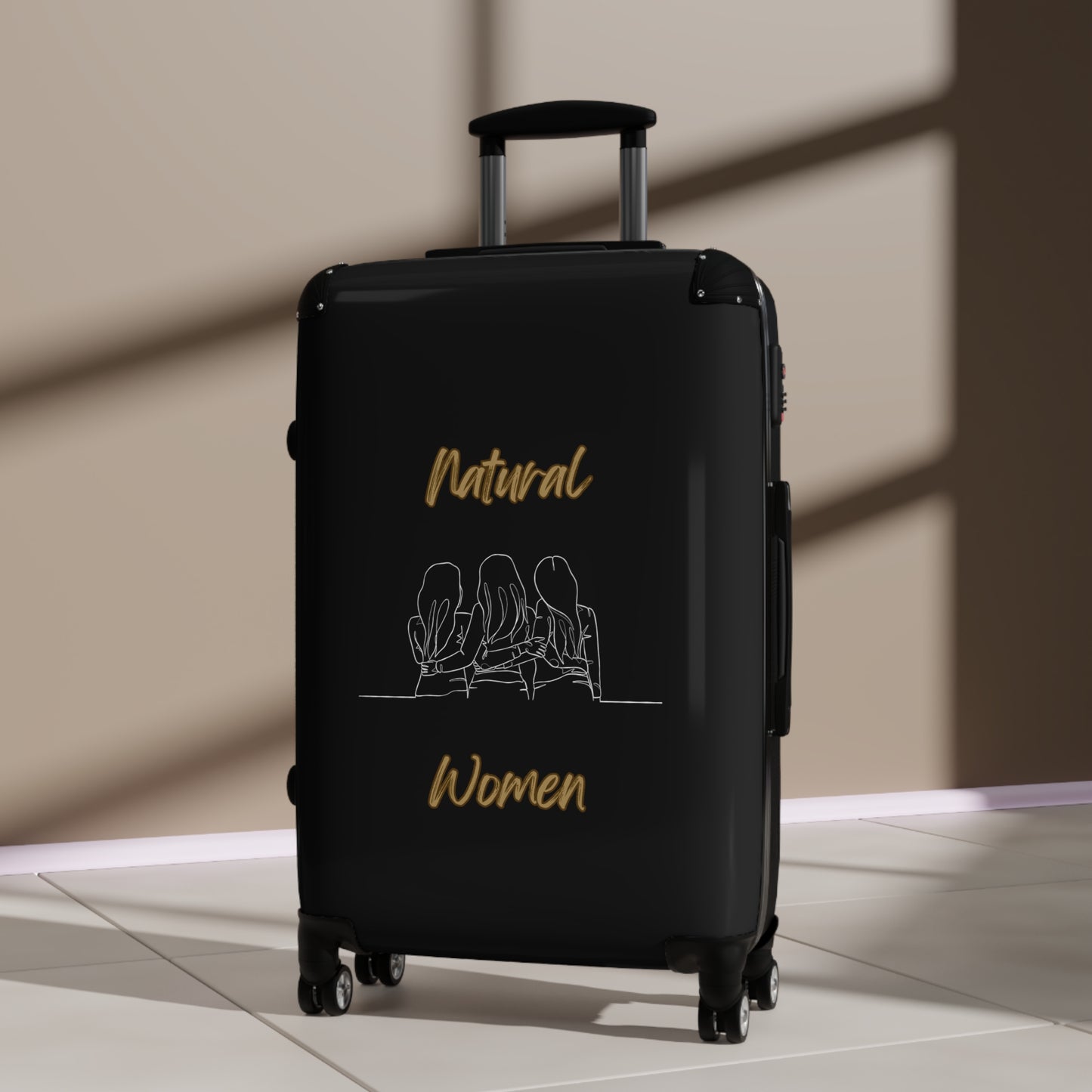 Natural Woman Loving Friends (WL) Suitcase BLACK