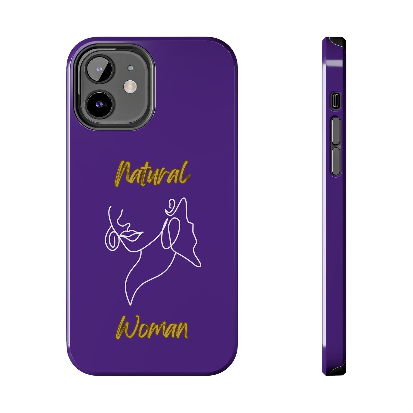 Natural Woman Lips (WL)Tough Phone Cases PURPLE