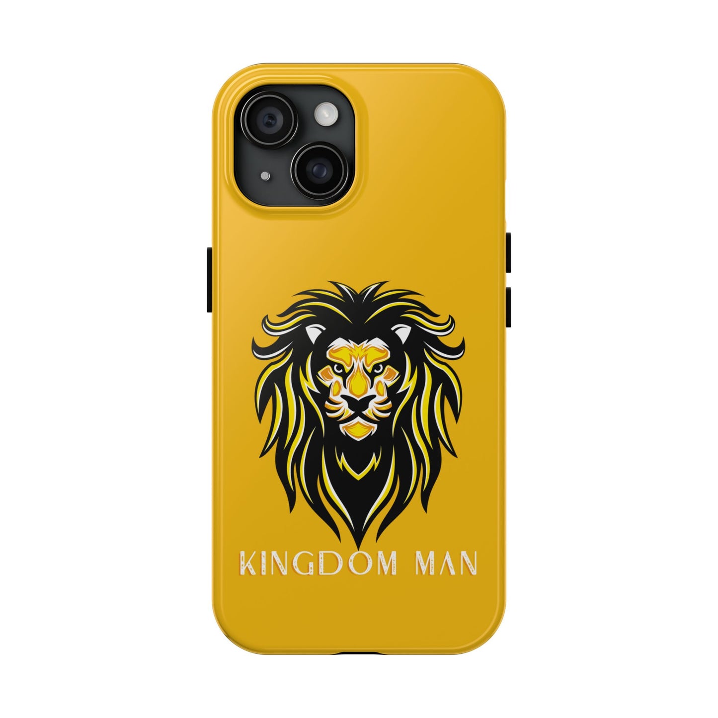 Kingdom Man (White-Gold Label) Tough Phone Case YELLOW