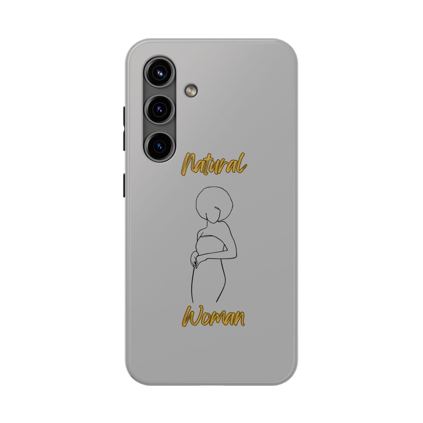 Natural Woman Sho Nuff (BL)Tough Phone Cases LIGHT GREY