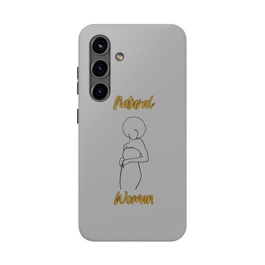 Natural Woman Sho Nuff (BL)Tough Phone Cases LIGHT GREY