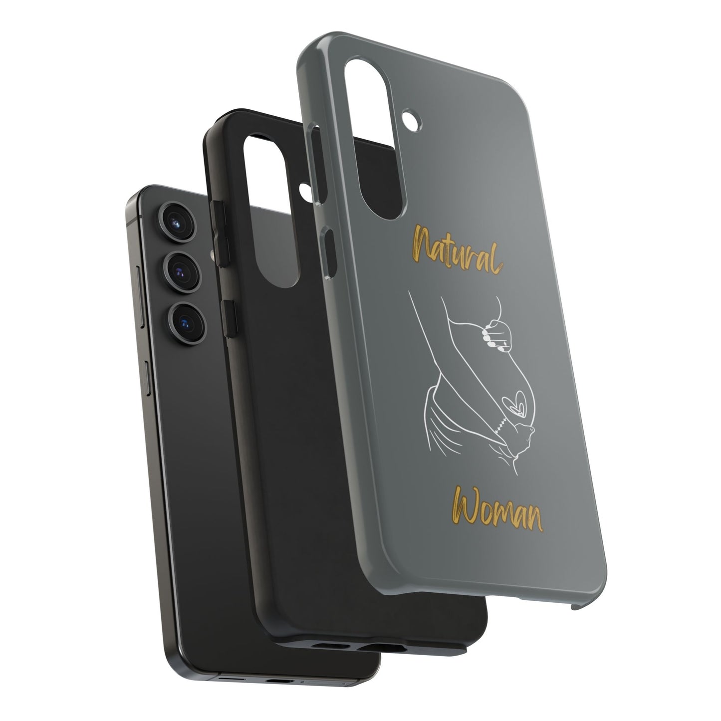 Natural Woman Loved In & Out (WL)Tough Phone Cases DARK GREY