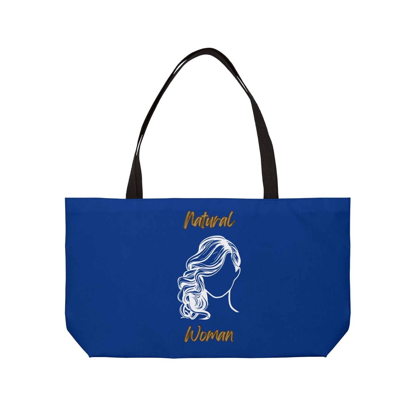 Natural Woman Long Curl (WL) Weekender Tote Bag DARK BLUE