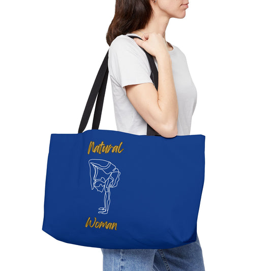 Natural Woman Flexible (WL) Weekender Tote Bag DARK BLUE