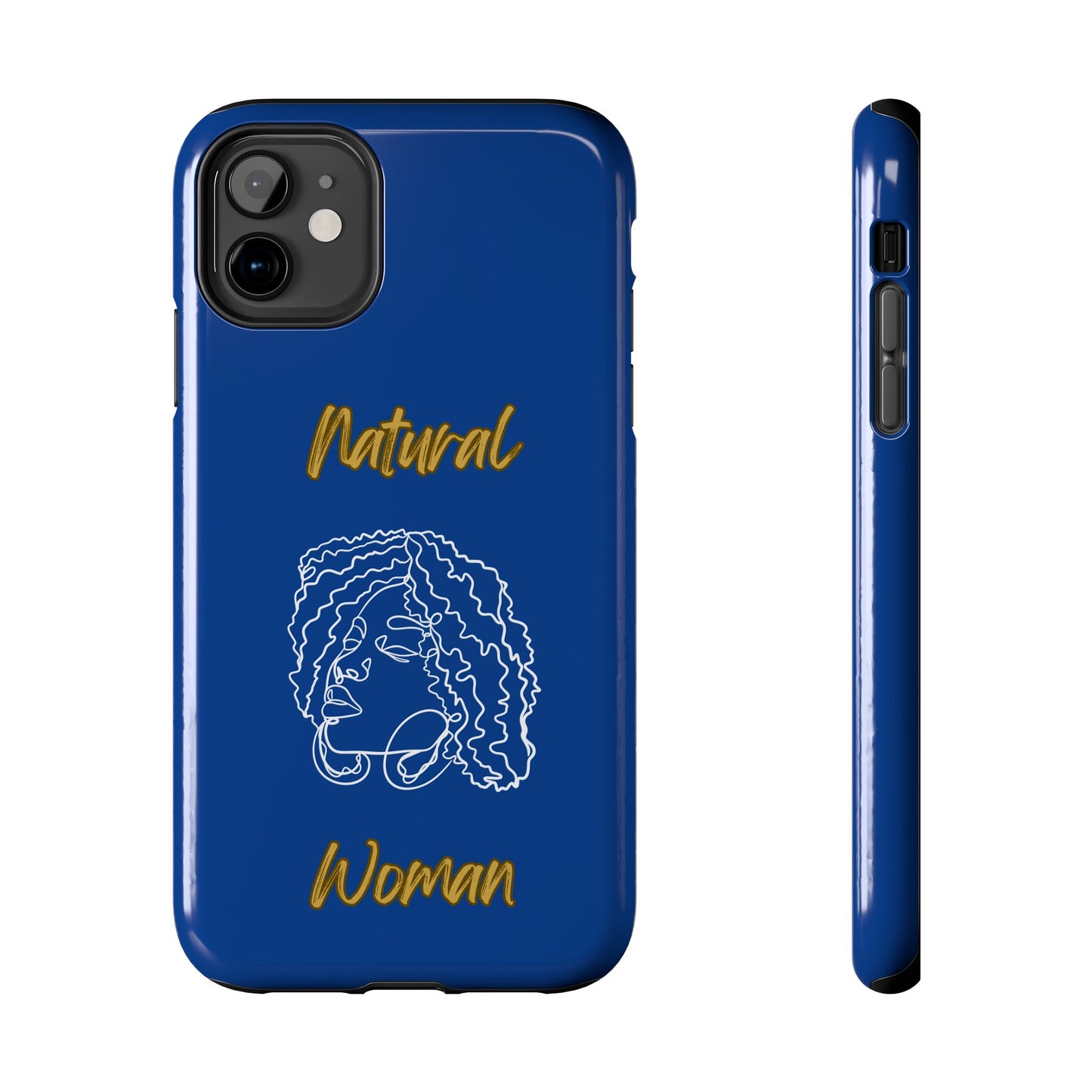 Natural Woman Naturally Me (WL)Tough Phone Cases DARK BLUE