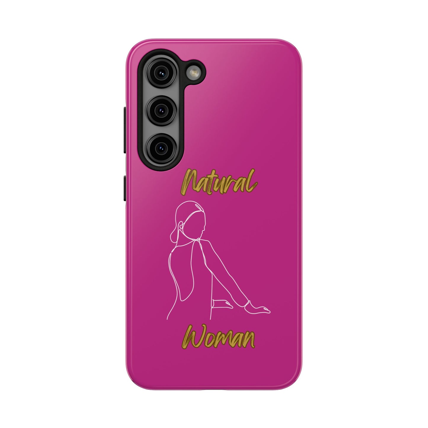 Natural Woman Hands Free (WL)Tough Phone Cases PINK